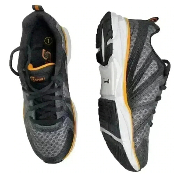 Sport Skechers Boys Sz 1 Black Advantage Oxford - Picture 6 of 9